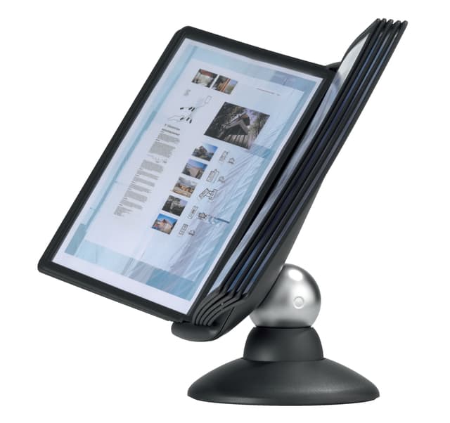 Bureaustandaard Durable 5587 Sherpa Motion 10-tassen zwart 2