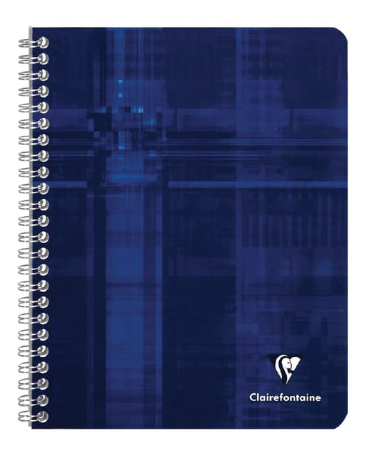Schrift Clairefontaine A4 lijn 100 pagina's 90gr assorti 4