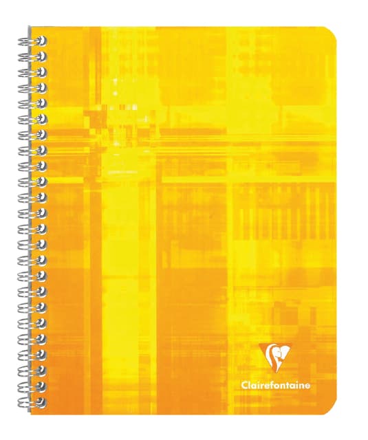 Schrift Clairefontaine A4 lijn 100 pagina's 90gr assorti 3