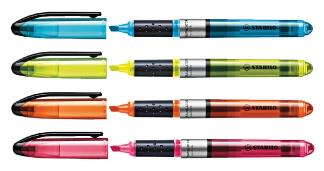 Markeerstift STABILO Navigator 545/56 roze 3
