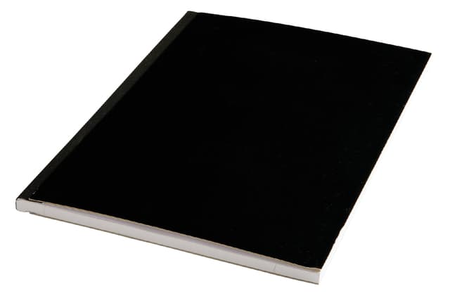 Schrift Qbasic met harde kaft A4 160blz lijn assorti 2