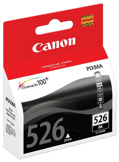 Inktcartridge Canon CLI-526 zwart 2