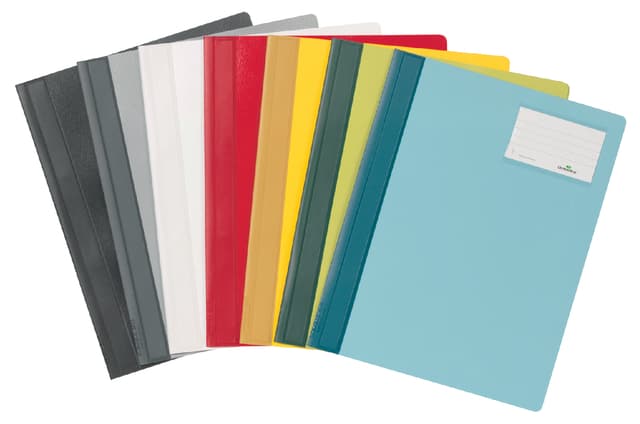 Snelhechter Durable A4 PVC etiketvenster wit 2