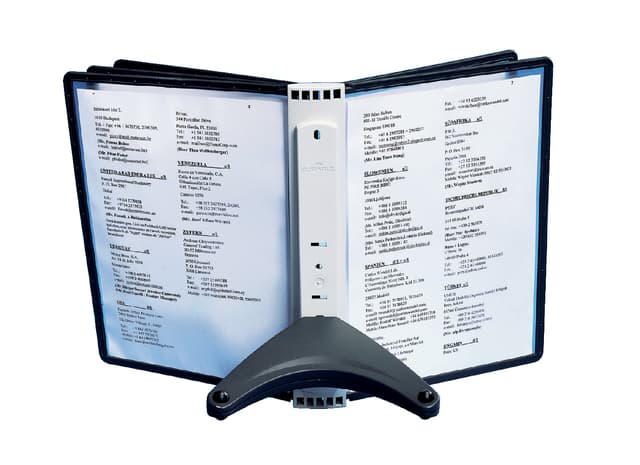 Bureaustandaard Durable 5540 Sherpa Soho met 5-tassen zwart 2