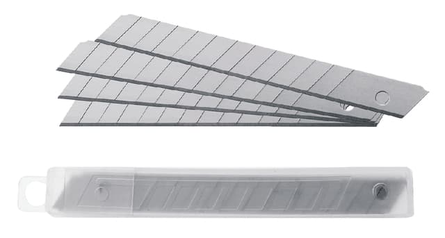 Snijmes Westcott Office 9mm met schuifsluiting blauw 3