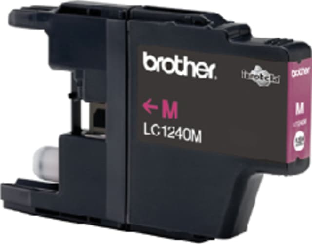 Inktcartridge Brother LC-1240M rood 2