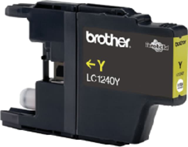 Inktcartridge Brother LC-1240Y geel 2