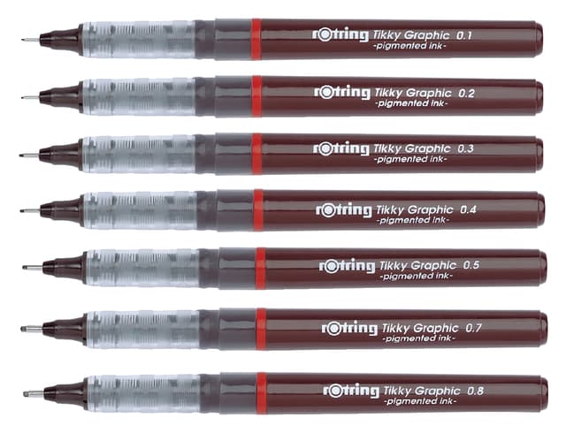 Fineliner rOtring Tikky Graphic 0.3mm 2
