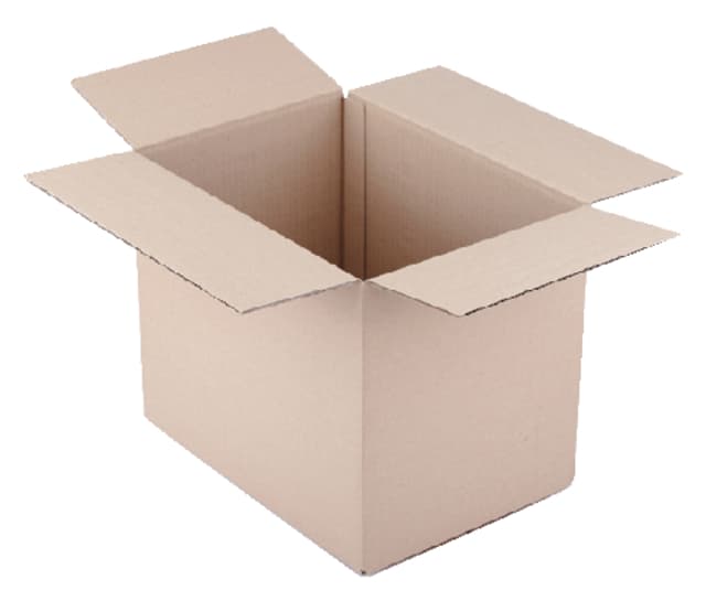 Amerikaanse vouwdoos CleverPack 586x386x386mm BC-golf bruin 5 stuks 2