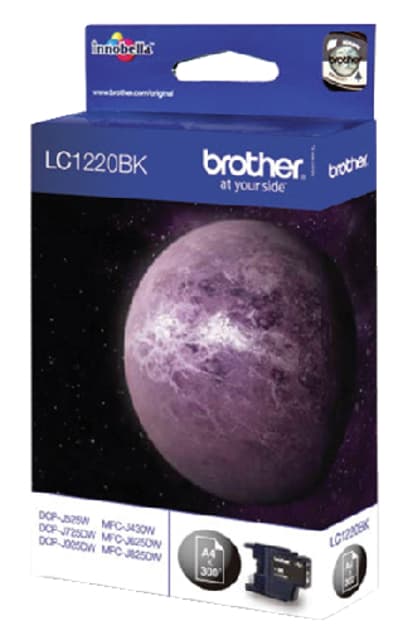 Inktcartridge Brother LC-1220BK zwart 2