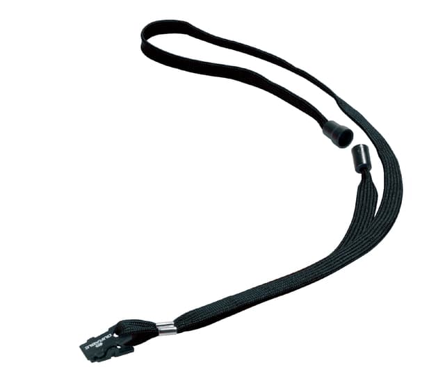 Textielkoord Durable 8119 met klem zwart 2