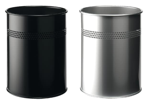 Papierbak Durable 3300-01 15 liter 30mm perforatie zwart 2