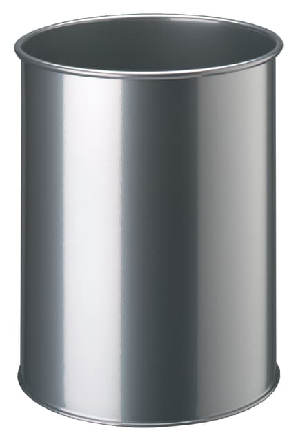 Papierbak Durable 3301-23 15 liter rond zilver