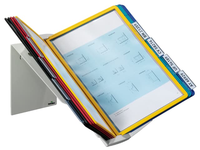 Bureaustandaard Durable 5579 Vario Pro met 10-tassen grijs 3