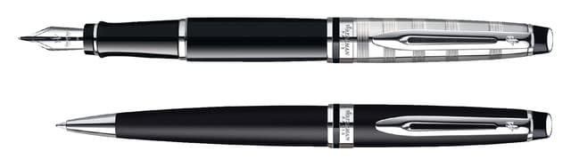 Balpen Waterman Expert black lacquer CT medium 2