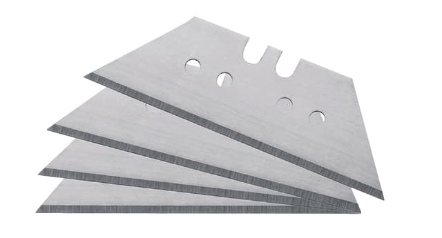 Snijmes Westcott trapezium 18mm met schuifsluiting  aluminium 3