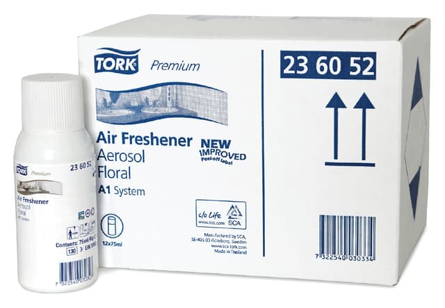 Luchtverfrisser Tork A1 Premium spray bloemen 236052 3