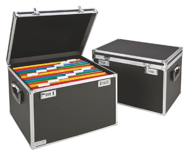 Hangmappenkoffer afsluitbaar Leitz 6714 zwart 5