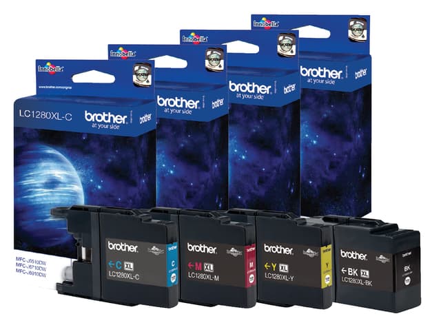 Inktcartridge Brother LC-1280XLM rood 3