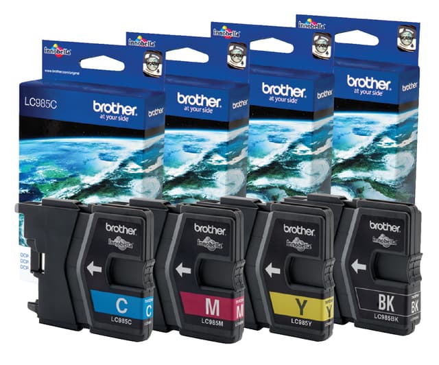 Inktcartridge Brother LC-985Y geel 3