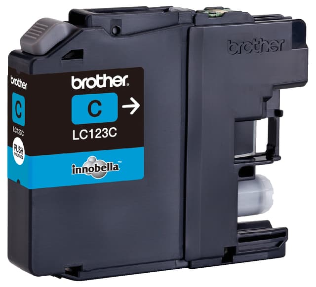 Inktcartridge Brother LC-123C blauw 2