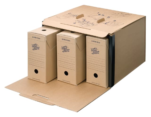 Gemeentearchiefdoos Loeff's Jumbo Box 3007 370x255x115mm 4