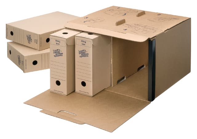 Archiefdoos Loeff Filing Box 3003 folio 345x250x80mm karton 3