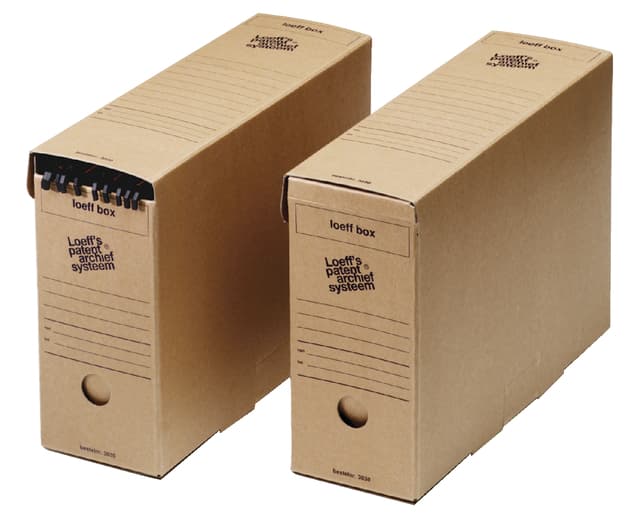 Archiefdoos Loeff's Box 3030 folio 370x260x115mm 4
