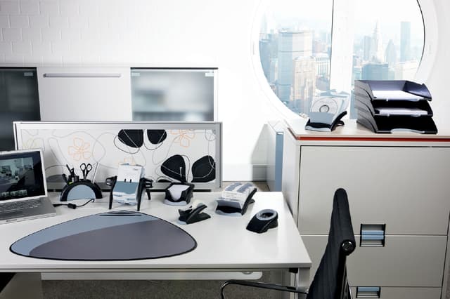 Visitekaartenmolen Durable Vegas Visifix incl 200 hoesjes zwart 2