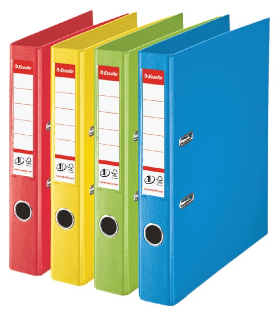 Ordner Esselte No.1 Power VIVIDA 50mm 30% gerecycled PP folie zwart 2
