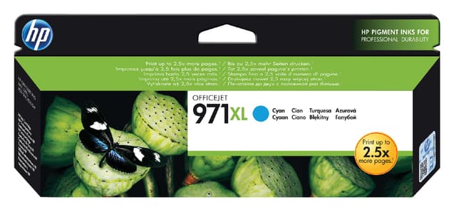 Inktcartridge HP CN626AE 971XL blauw