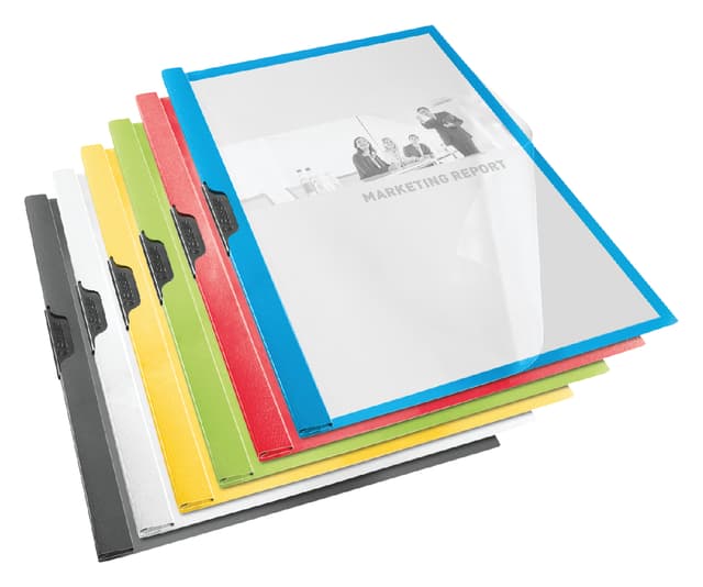 Klemmap Esselte Vivida A4 PVC Blauw 2