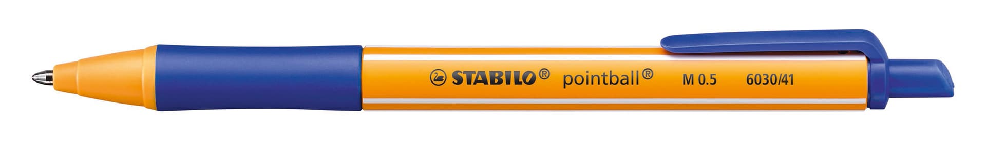 Balpen STABILO pointball 6030/41 medium blauw
