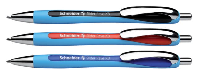 Balpen Schneider Slider Rave extra breed rood 3
