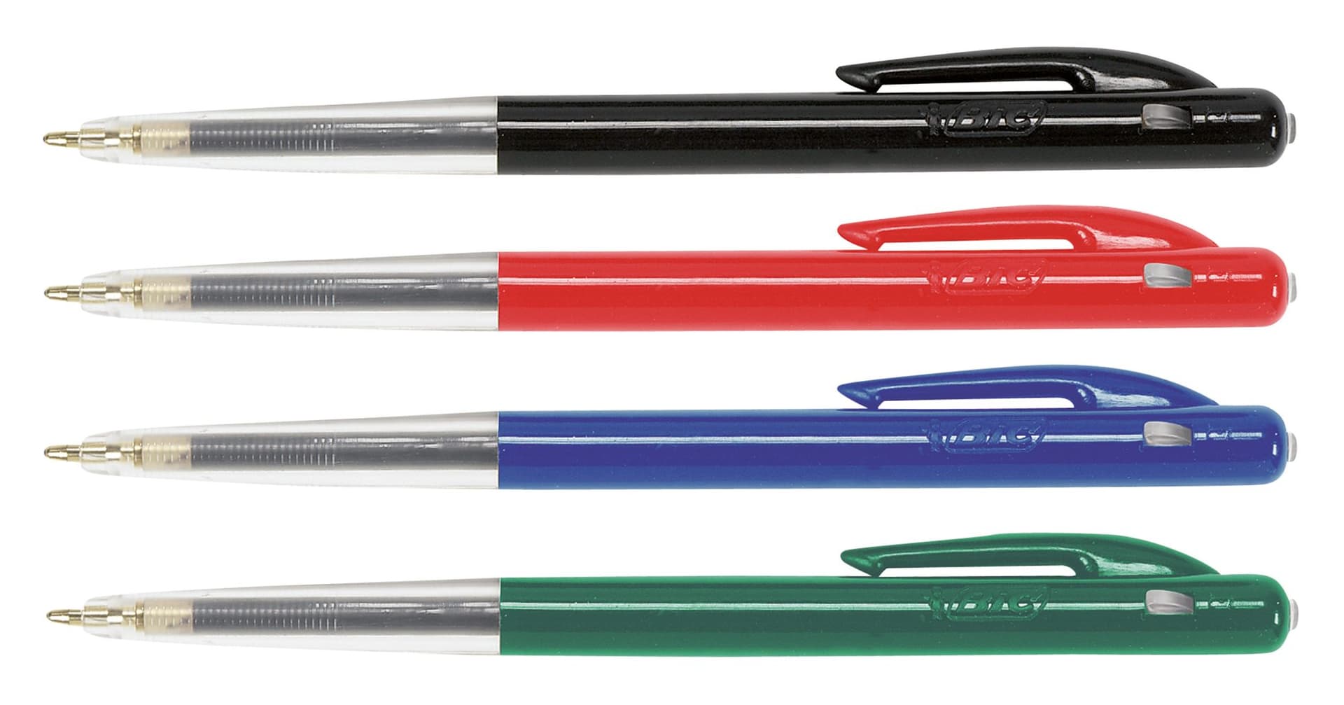 Balpen Bic M10 medium rood 2
