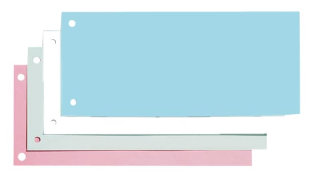 Scheidingsstrook Oxford smal 240x105mm 190gr groen 100 stuks 2