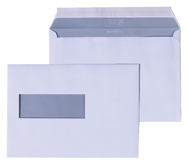 Envelop Quantore 156x220mm venster 4x11cm links 500 stuks 2