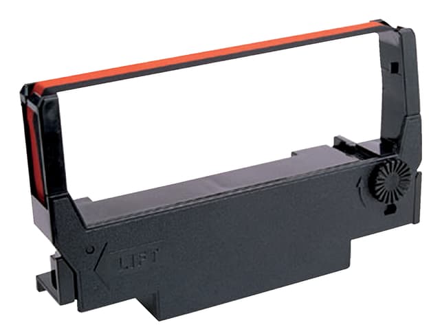 Lint Epson S015245 voor ERC38 nylon zwart/rood 2