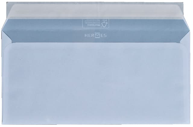 Envelop Hermes bank EA5/6 110x220mm zelfklevend wit pak à 50 stuks 2