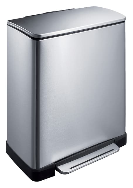 Pedaalemmer EKO E-Cube 18+28 liter rvs
