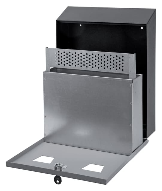 Wandasbak met binnenemmer staal 3