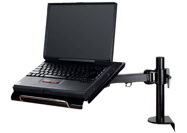 Laptoparm Neomounts D100 met klem zwart