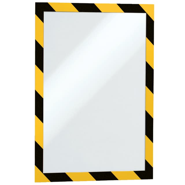 Duraframe Durable 4945130 security A4 magneet geel/zwart 5 stuks 2