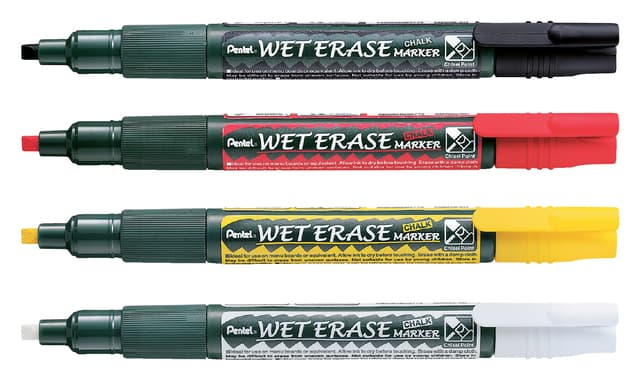 Krijtstift Pentel SMW26 1.5-4mm rood 2