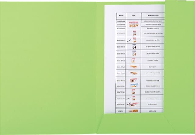 Dossiermap Exacompta Forever A4 2 kleppen 290gr groen