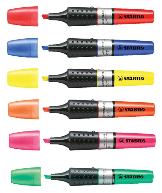 Markeerstift STABILO Luminator XT 71/40 rood 2