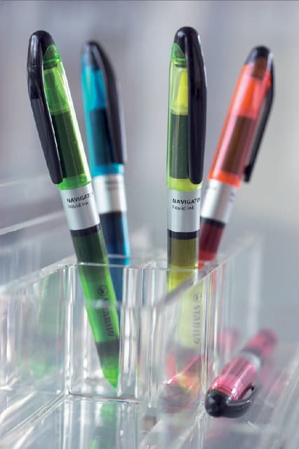 Markeerstift STABILO Navigator 545/56 roze 4