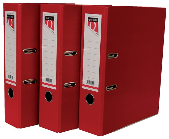 Ordner Quantore A4 80mm PP rood 2