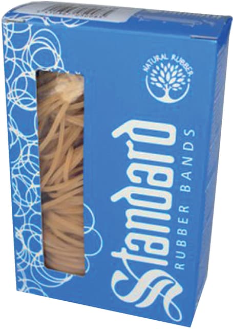 Elastiek Standard Rubber Bands 16 60x1.5mm 50gr 220 stuks bruin 2