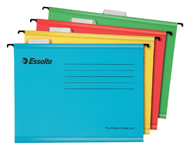 Hangmap Esselte Classic A4 V-bodem 345x240mm wit 4